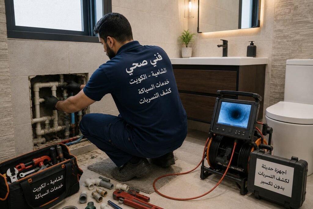 فنى صحى شاميه الكويت لخدمات السباكة