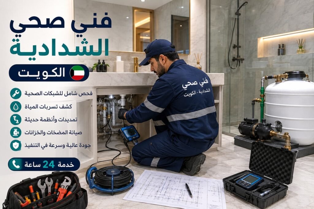فني صحي الشدادية بالكويت داخل منزل حديث
