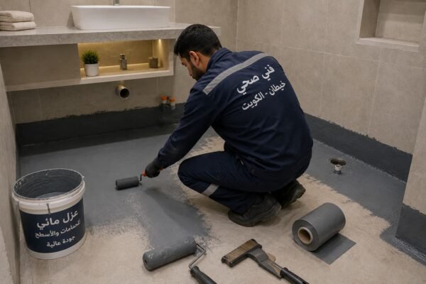 عزل أرضية حمام في خيطان