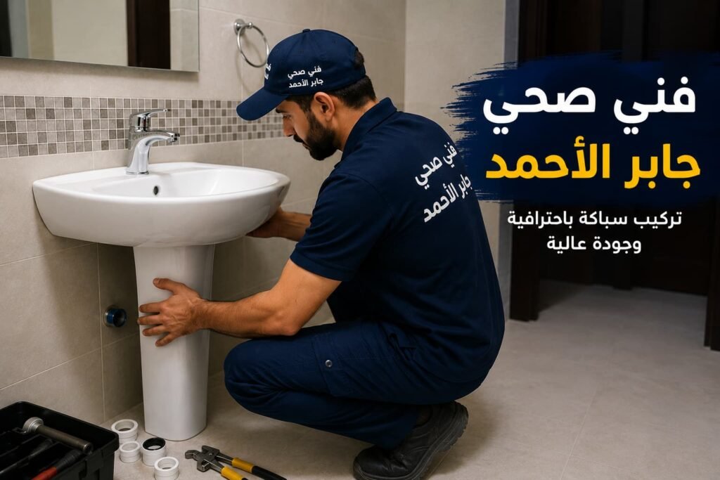 فني صحي جابر الأحمد بالكويت