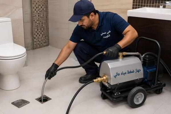 تسليك مجاري داخل منزل بالكويت