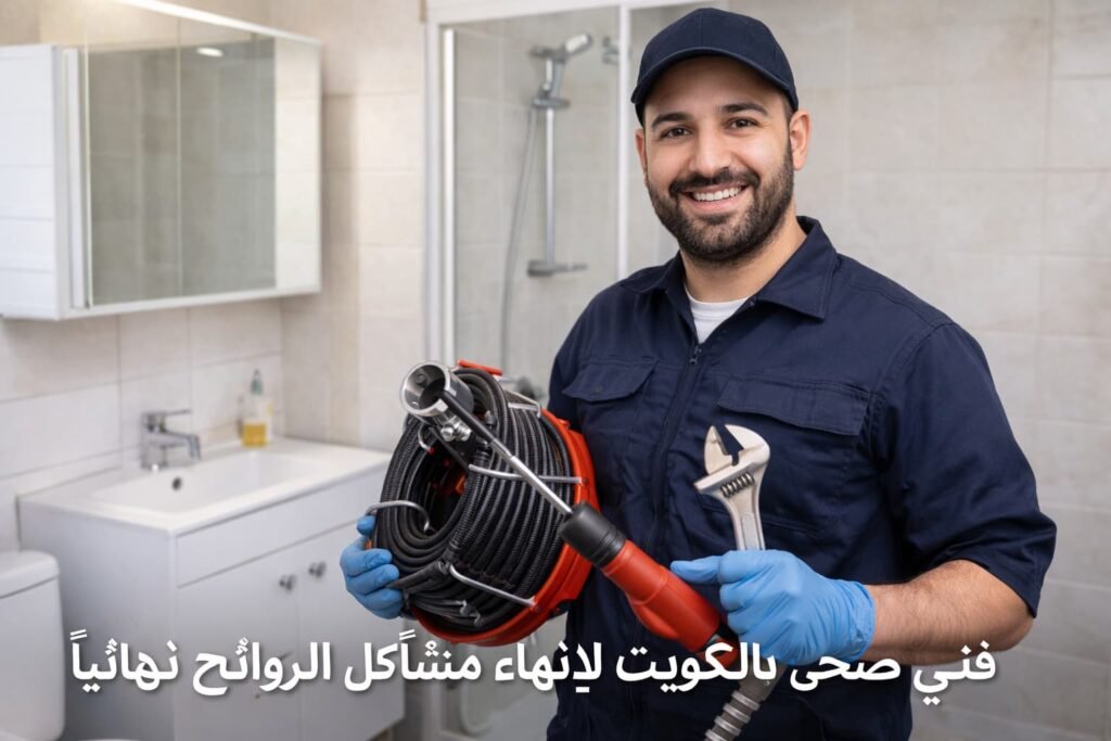 فني صحي العمرية بالكويت