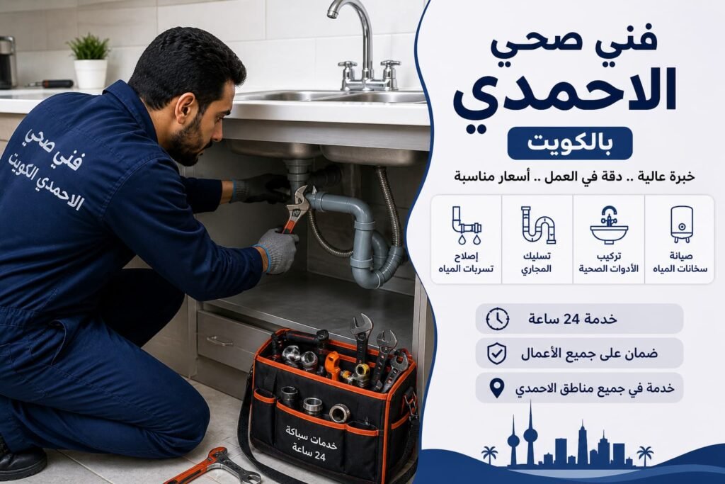 فني صحي الاحمدي بالكويت