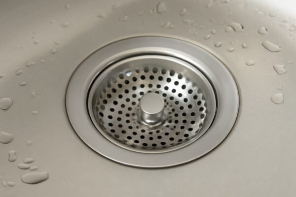 مصفاة لتصفية بقايا الطعام في المطبخ