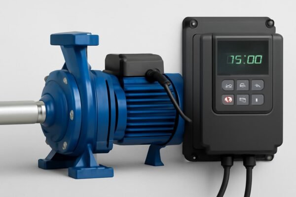 نظام التحكم الذكي لضبط سرعة المضخة