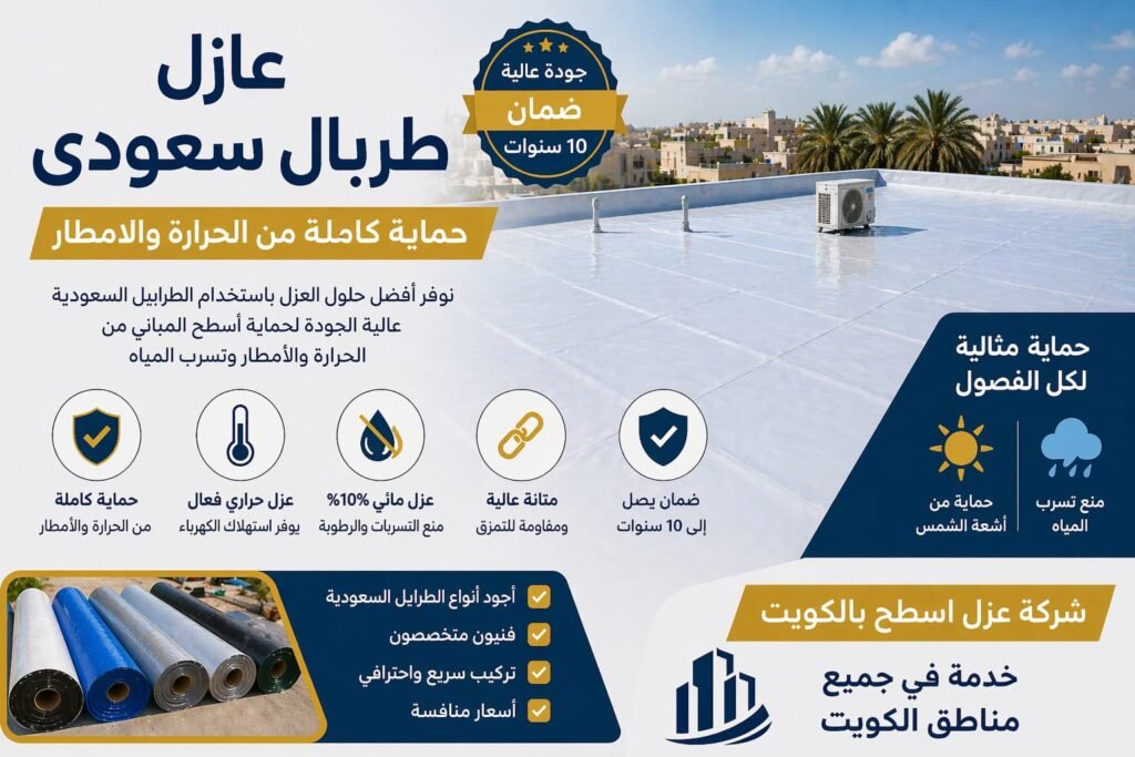 عازل طربال سعودي بالكويت