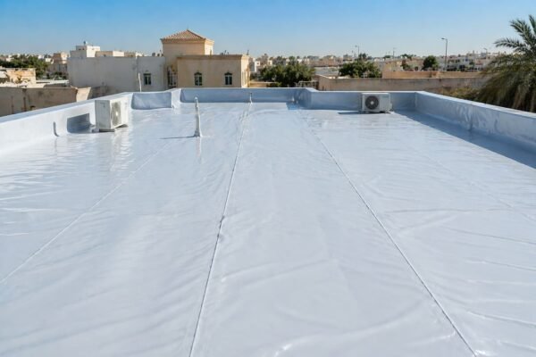 سطح منزل مغطى بطربال سعودي
