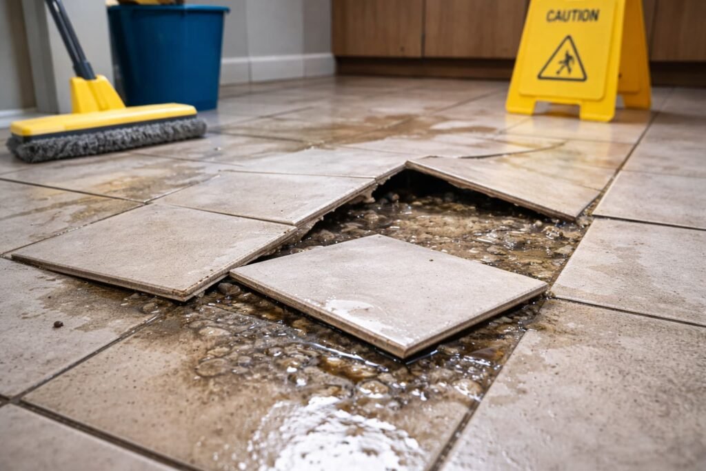 أسباب تسرب المياه داخل المنازل بالكويت